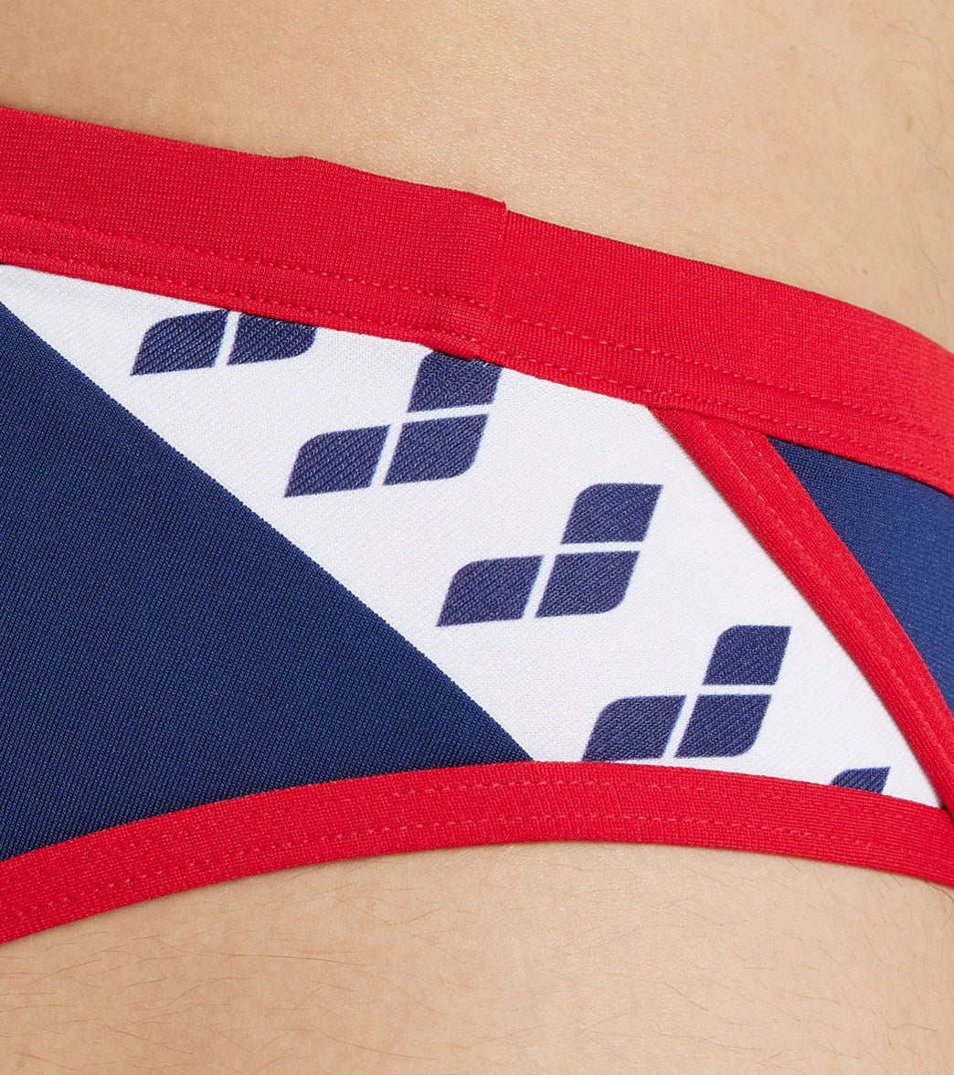 Arena Men's Icons Solid Brief Swimsuit