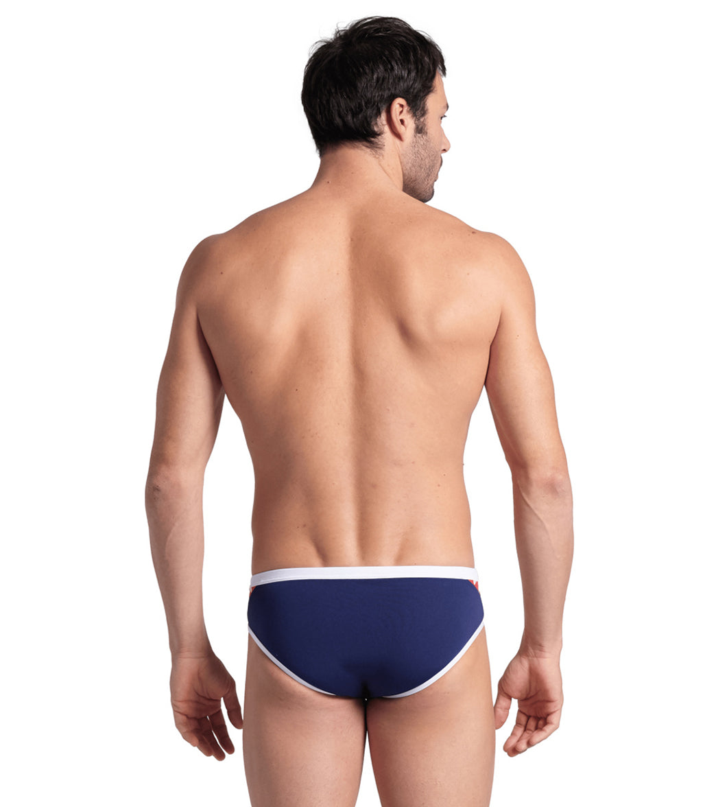 Arena Men's Icons Solid Brief Swimsuit