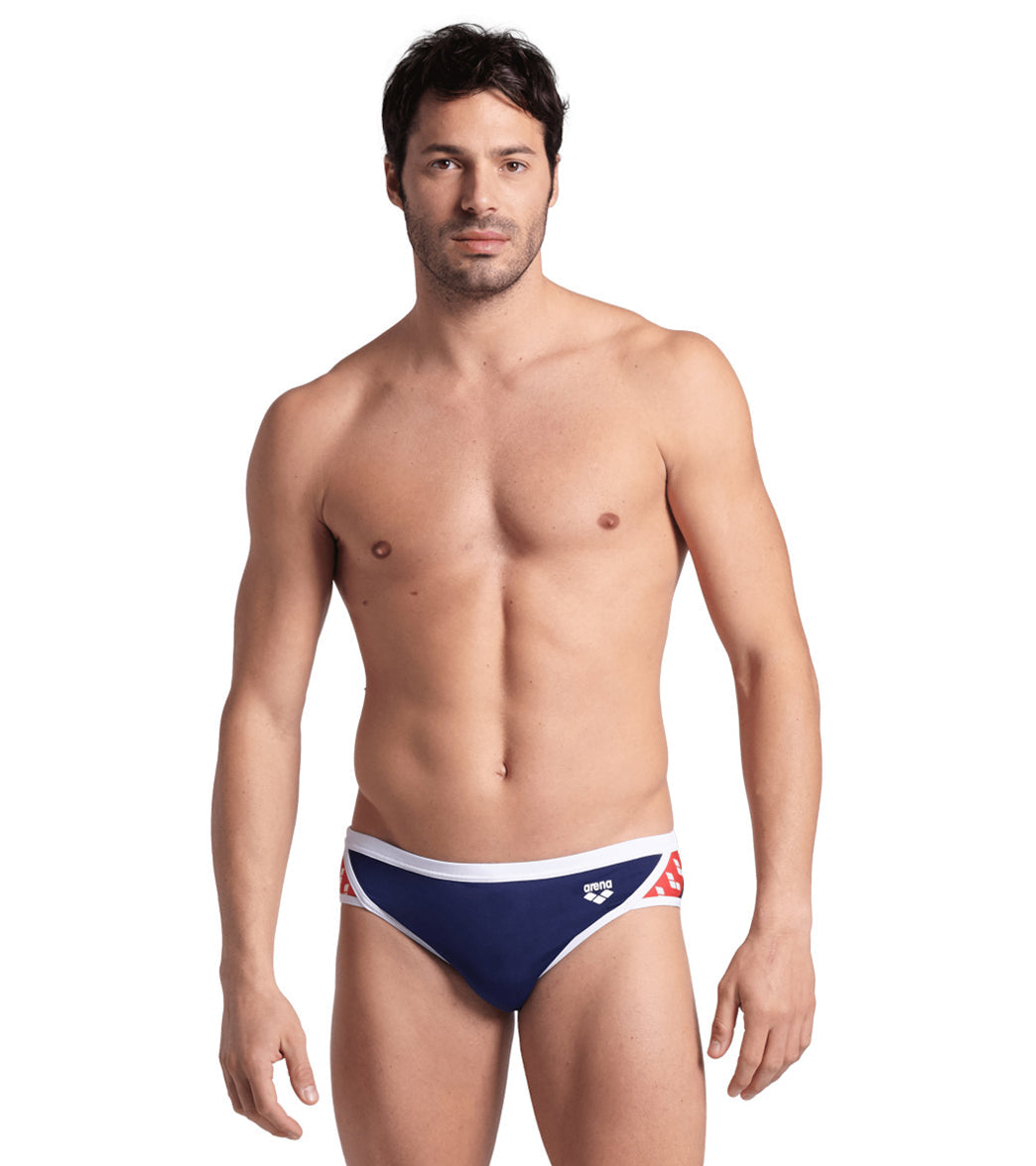 Arena Men's Icons Solid Brief Swimsuit