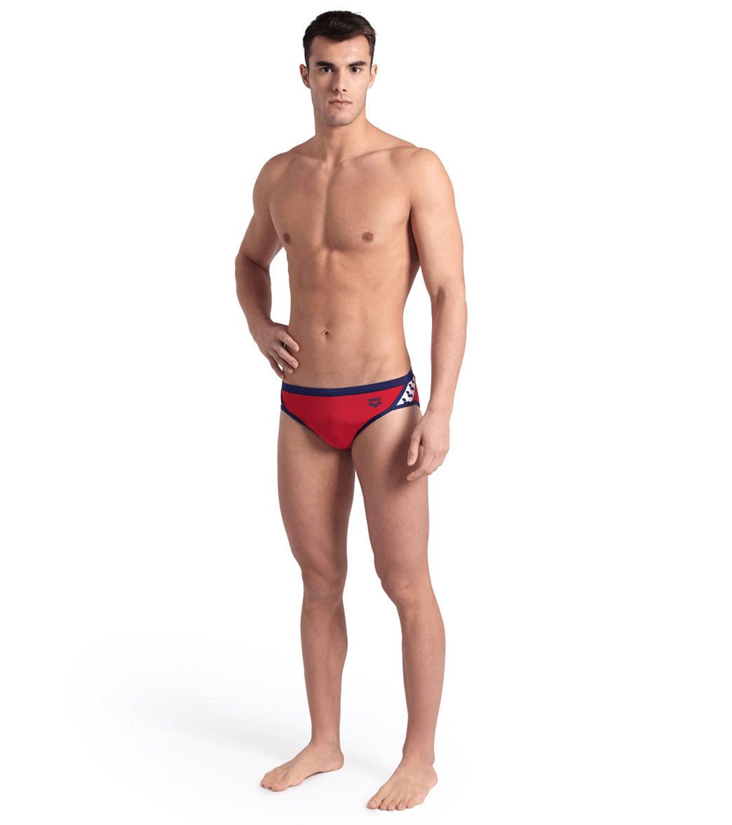 Arena Men's Icons Solid Brief Swimsuit