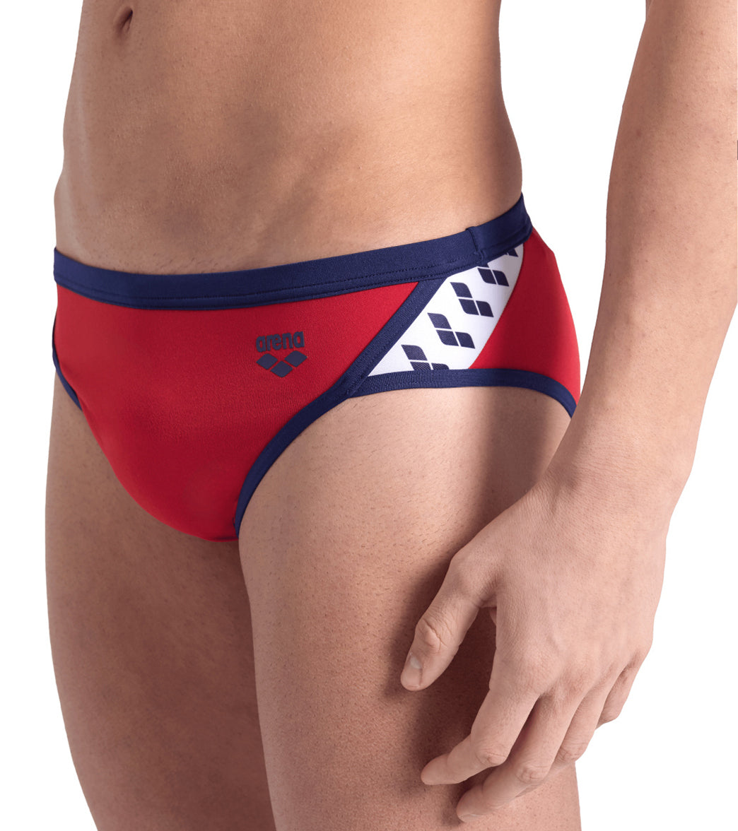 Arena Men's Icons Solid Brief Swimsuit