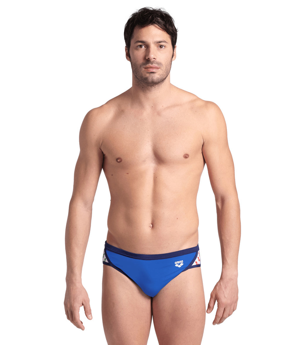 Arena Men's Icons Solid Brief Swimsuit