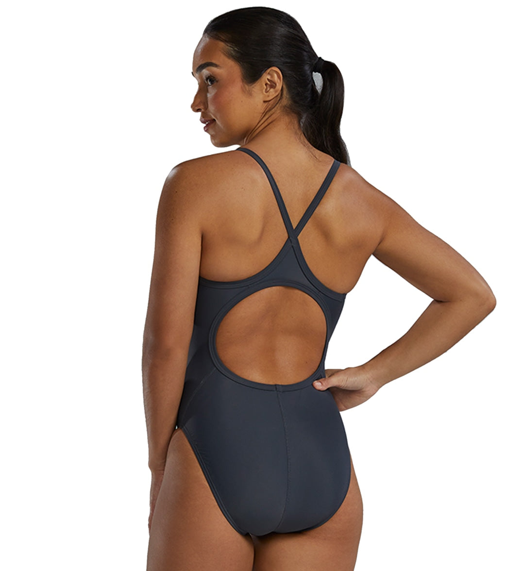 TYR Women's TYReco Solid Diamondfit One Piece Swimsuit