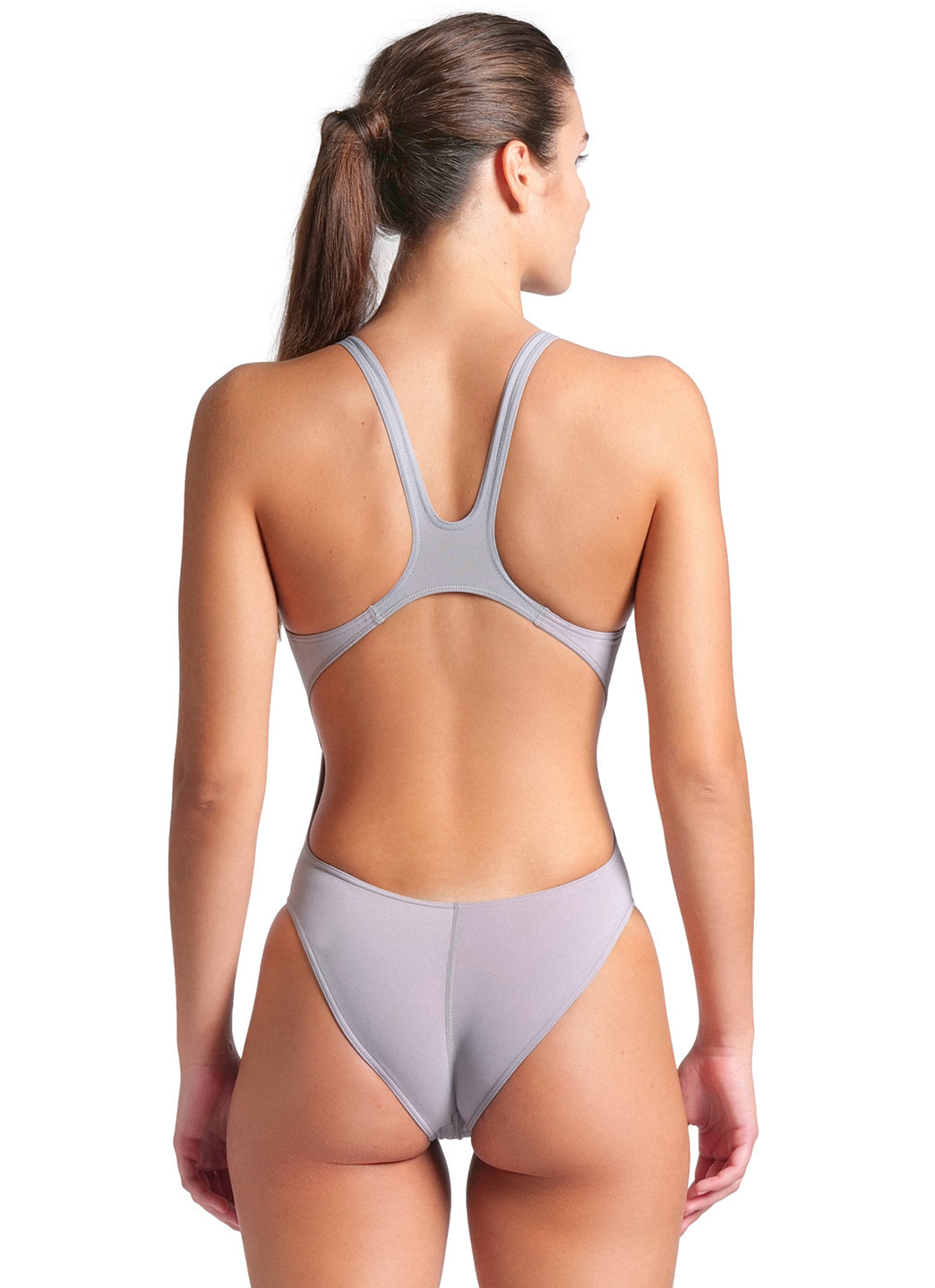 Arena Women's Solid Tech Back One Piece Swimsuit