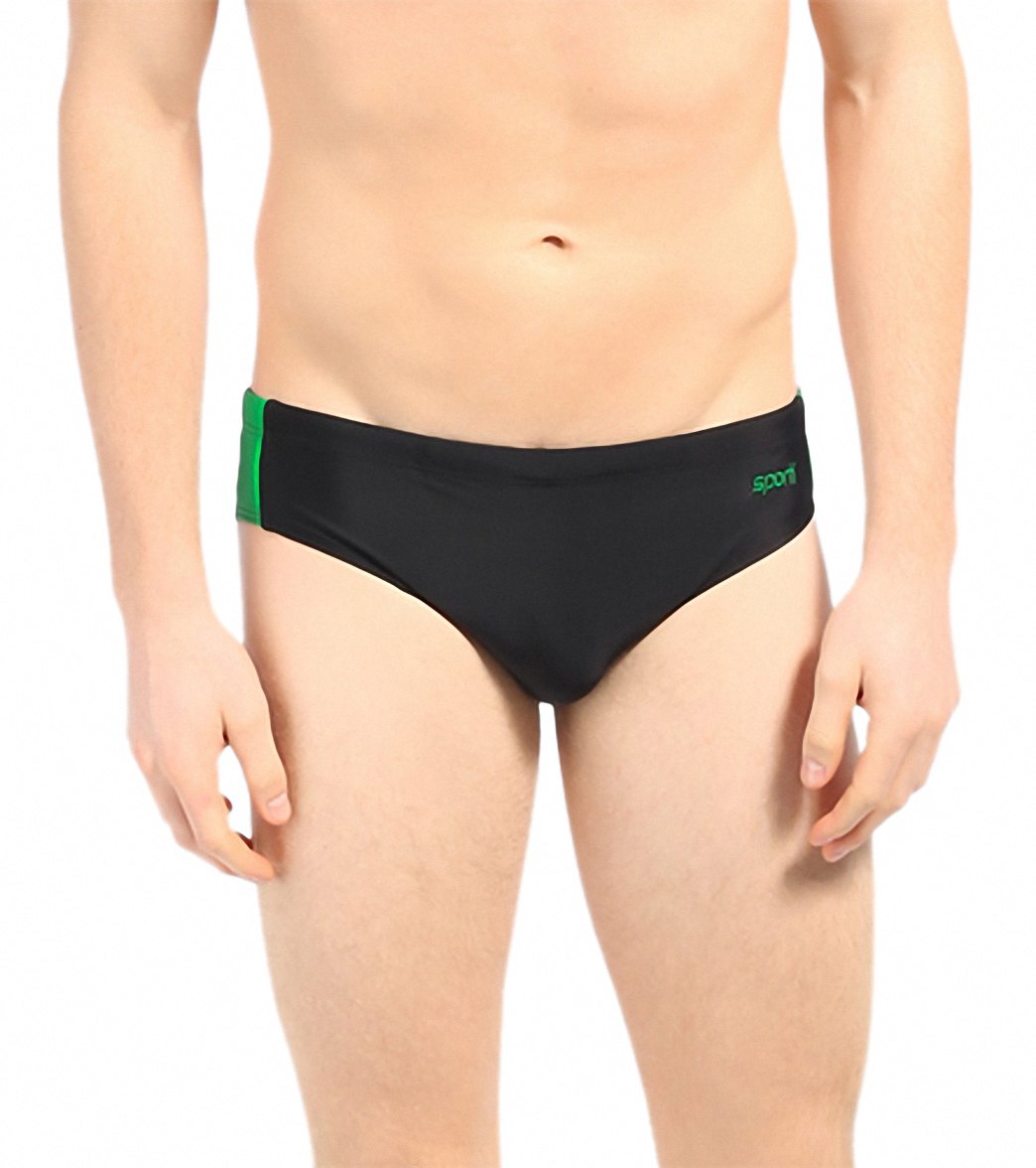 Sporti Piped Splice Brief Swimsuit (22-40)