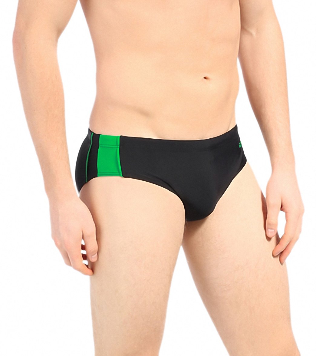 Sporti Piped Splice Brief Swimsuit (22-40)