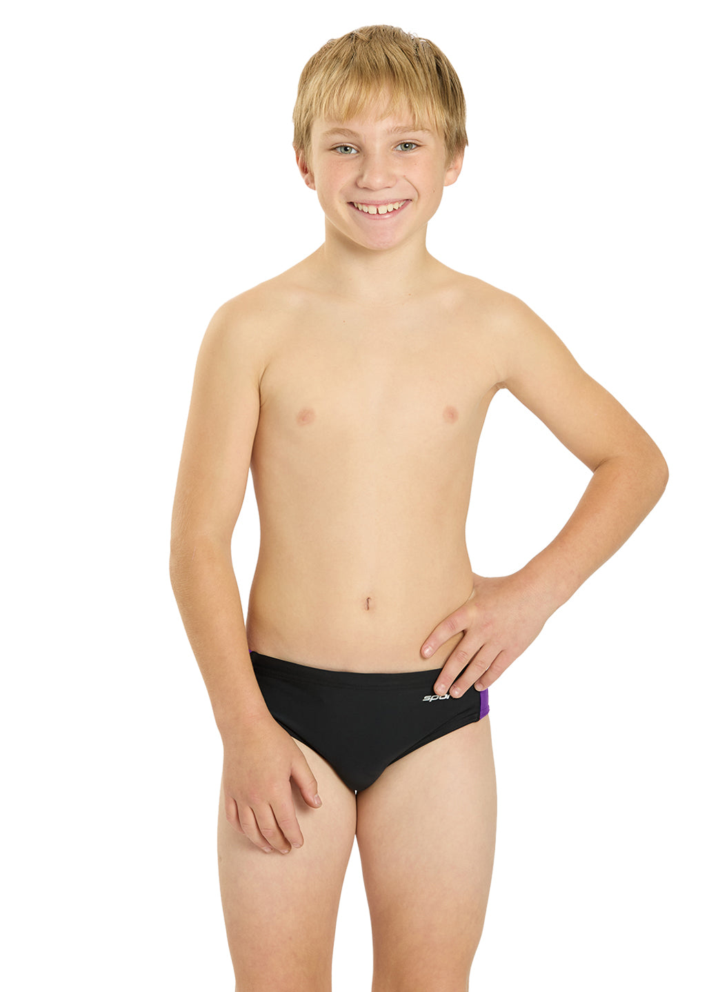 Sporti Piped Splice Brief Swimsuit (22-40)