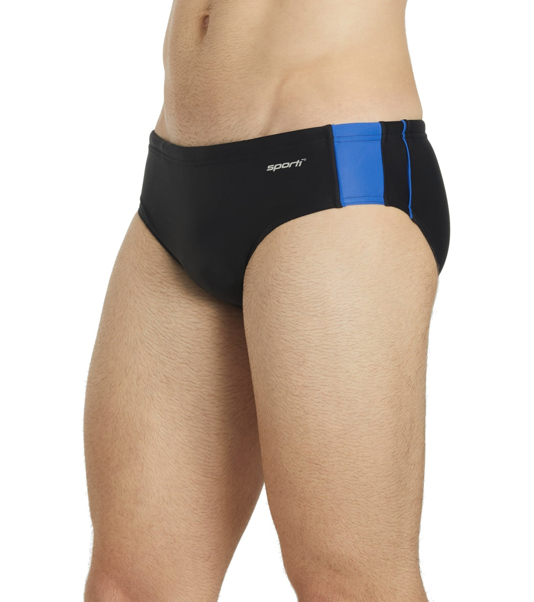 Sporti Piped Splice Brief Swimsuit (22-40)