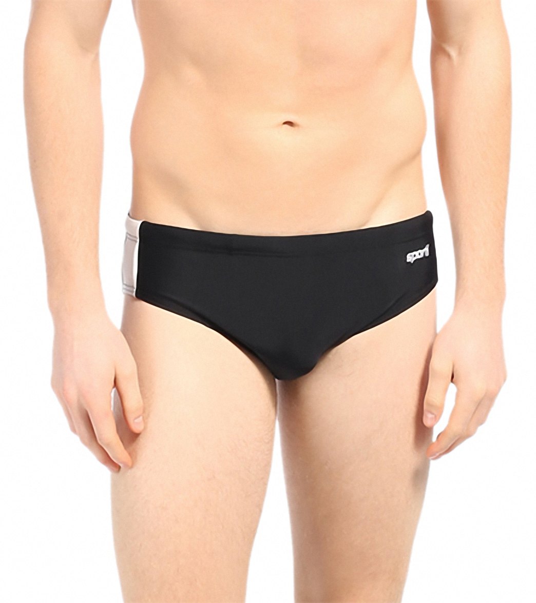 Sporti Piped Splice Brief Swimsuit (22-40)
