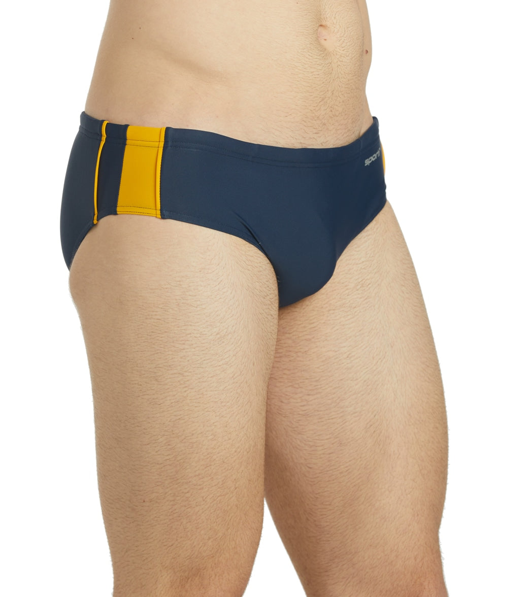 Sporti Piped Splice Brief Swimsuit (22-40)