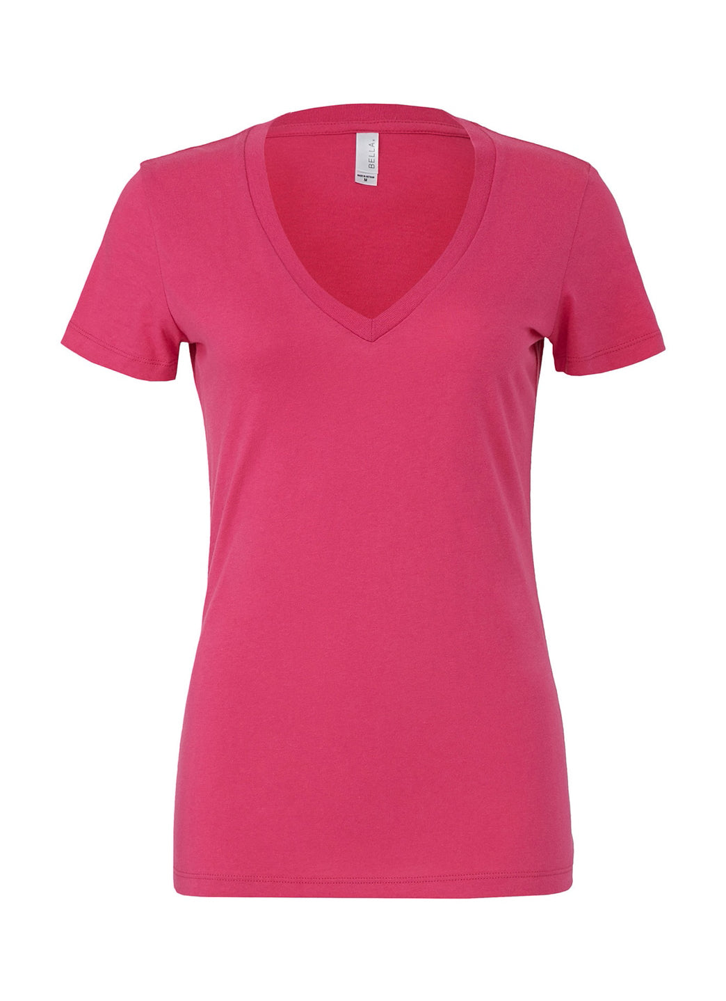 Bella + Canvas Women's Relaxed Jersey V-Neck T-Shirt