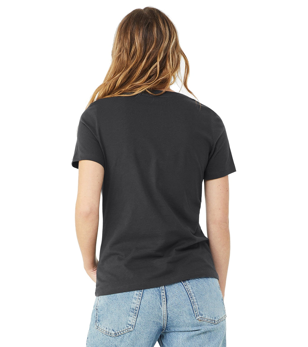 Bella + Canvas Women's Relaxed Jersey V-Neck T-Shirt