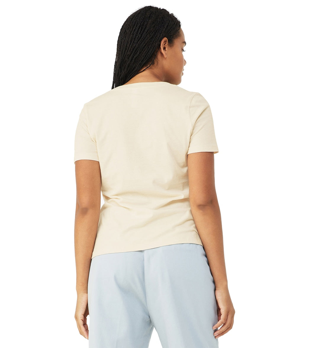 Bella + Canvas Women's Relaxed Jersey V-Neck T-Shirt