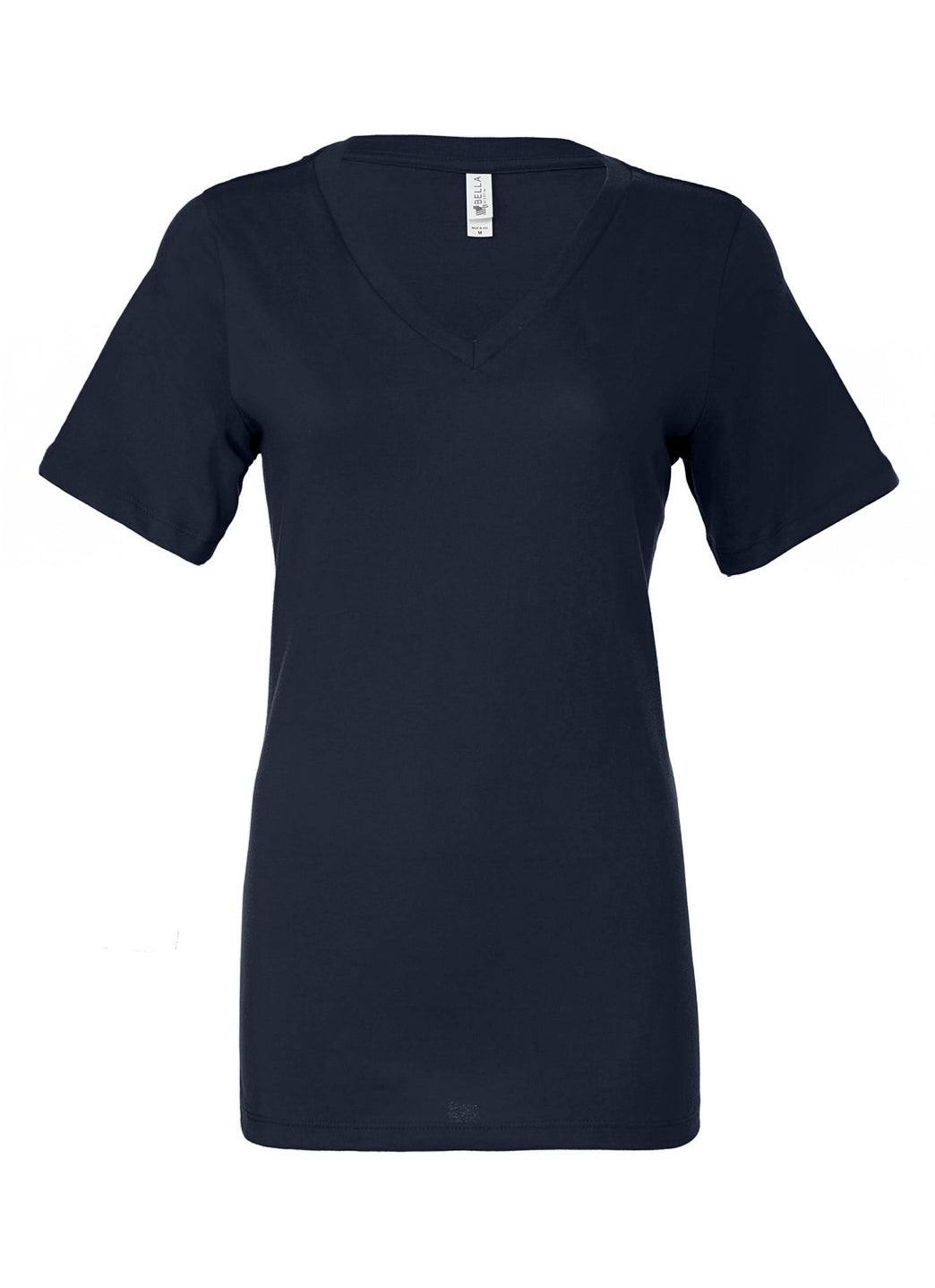 Bella + Canvas Women's Relaxed Jersey V-Neck T-Shirt