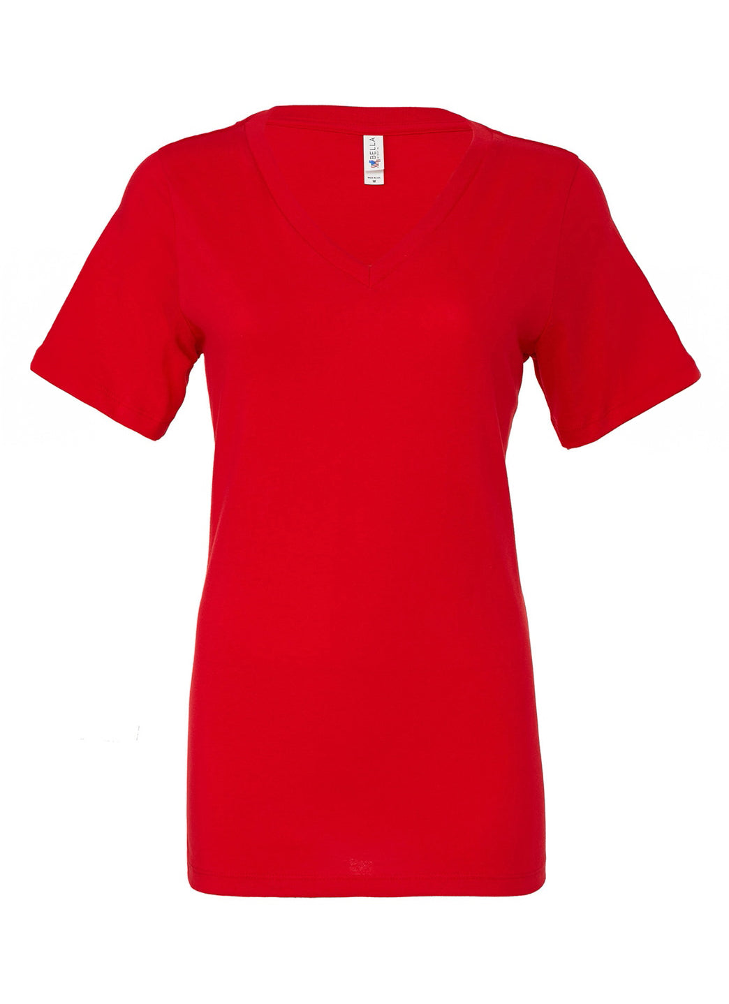 Bella + Canvas Women's Relaxed Jersey V-Neck T-Shirt