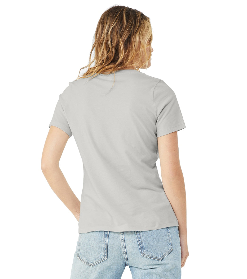 Bella + Canvas Women's Relaxed Jersey V-Neck T-Shirt