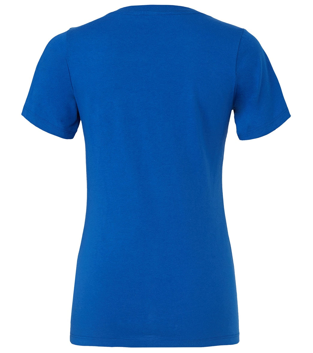 Bella + Canvas Women's Relaxed Jersey V-Neck T-Shirt