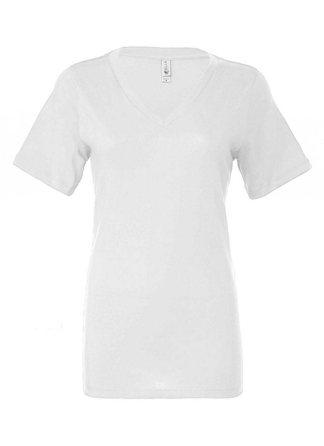 Bella + Canvas Women's Relaxed Jersey V-Neck T-Shirt