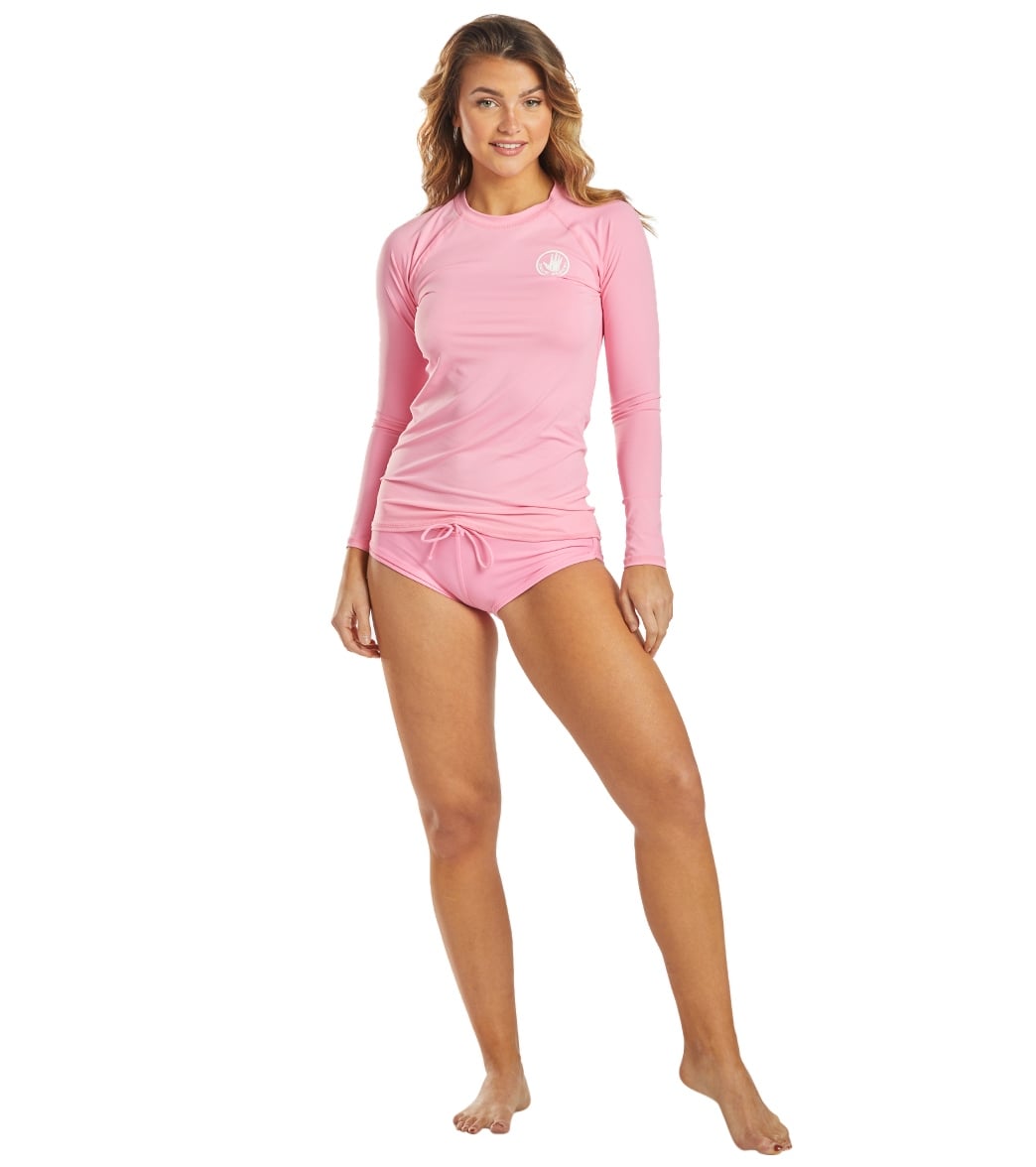 Body Glove Women's Smoothies Sleek Long Sleeve Rash Guard