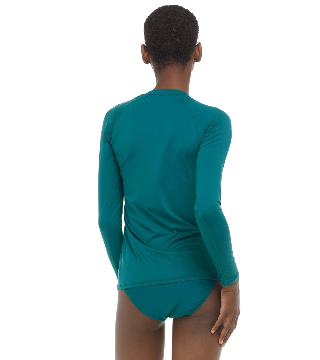 Body Glove Women's Smoothies Sleek Long Sleeve Rash Guard