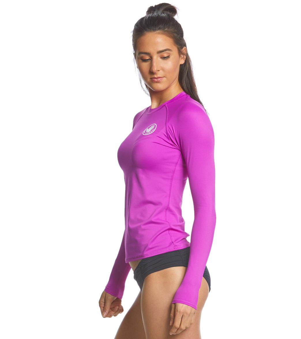Body Glove Women's Smoothies Sleek Long Sleeve Rash Guard