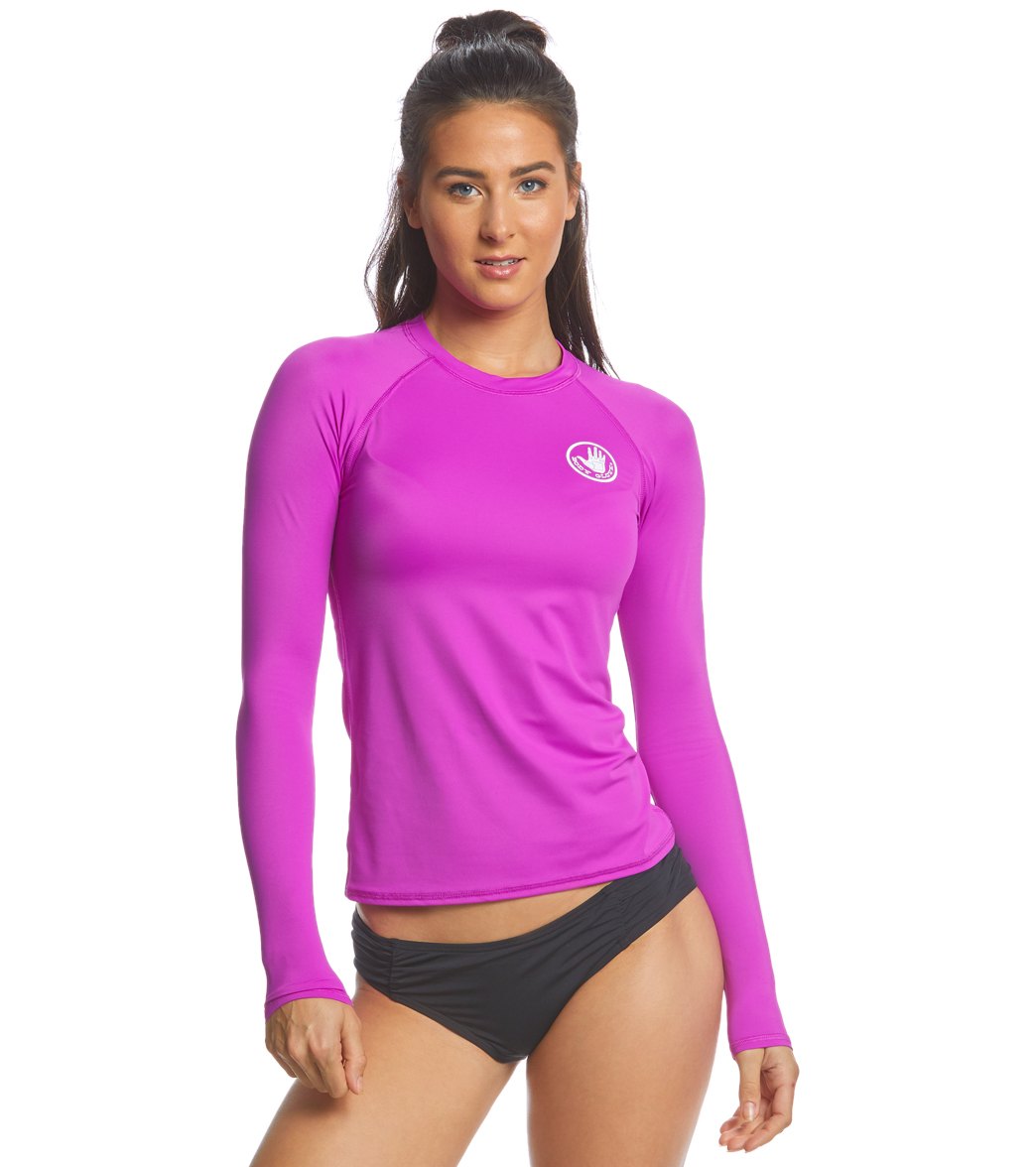 Body Glove Women's Smoothies Sleek Long Sleeve Rash Guard