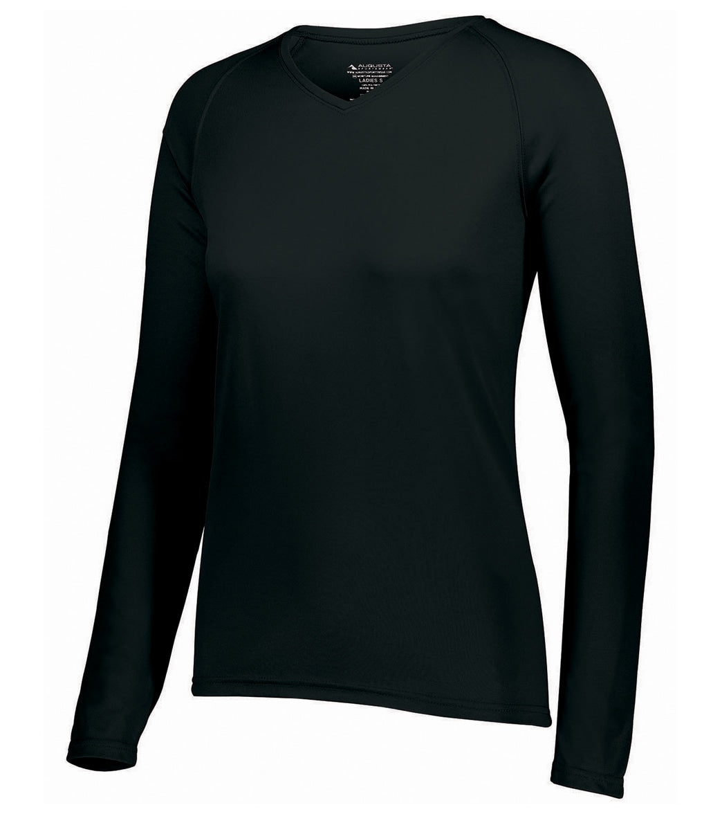 Augusta Sportswear Women's Attain Wicking Long Sleeve Rash Guard