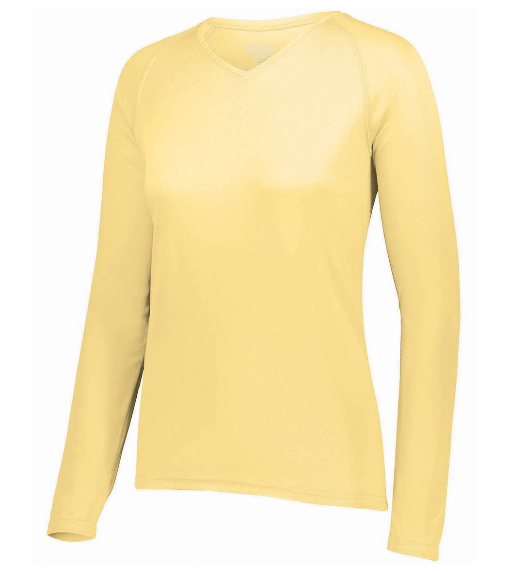 Augusta Sportswear Women's Attain Wicking Long Sleeve Rash Guard