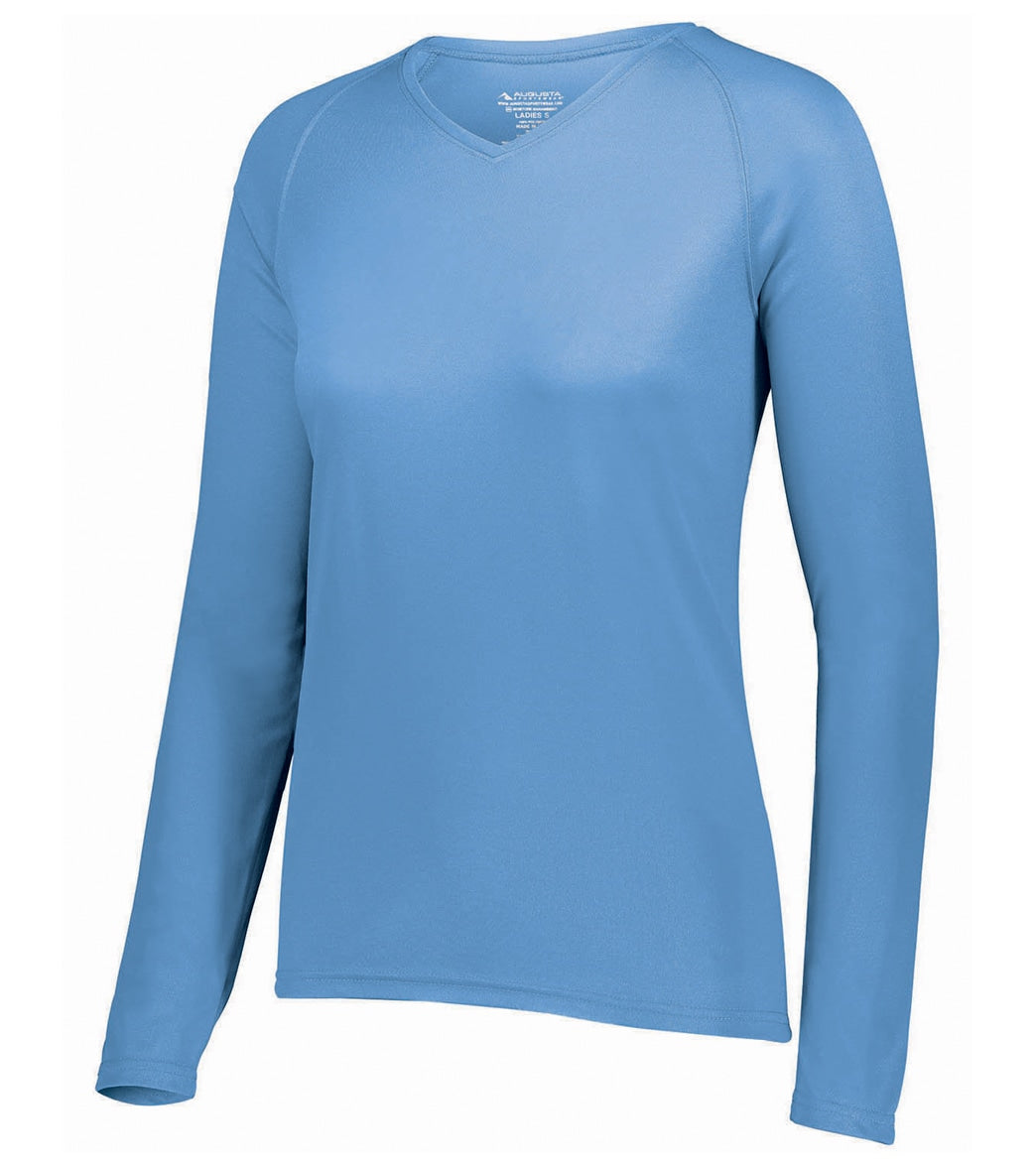 Augusta Sportswear Women's Attain Wicking Long Sleeve Rash Guard
