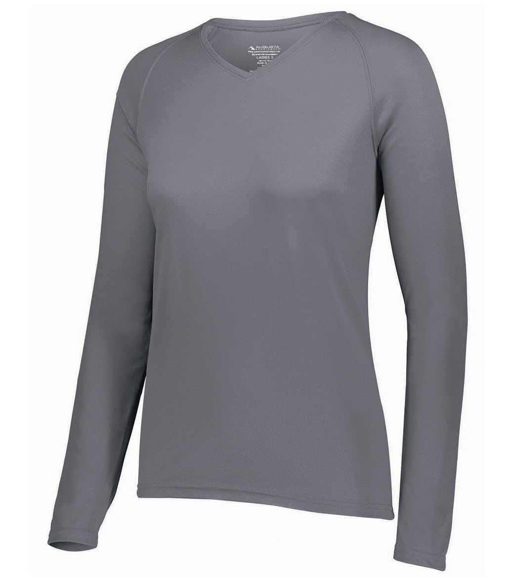 Augusta Sportswear Women's Attain Wicking Long Sleeve Rash Guard