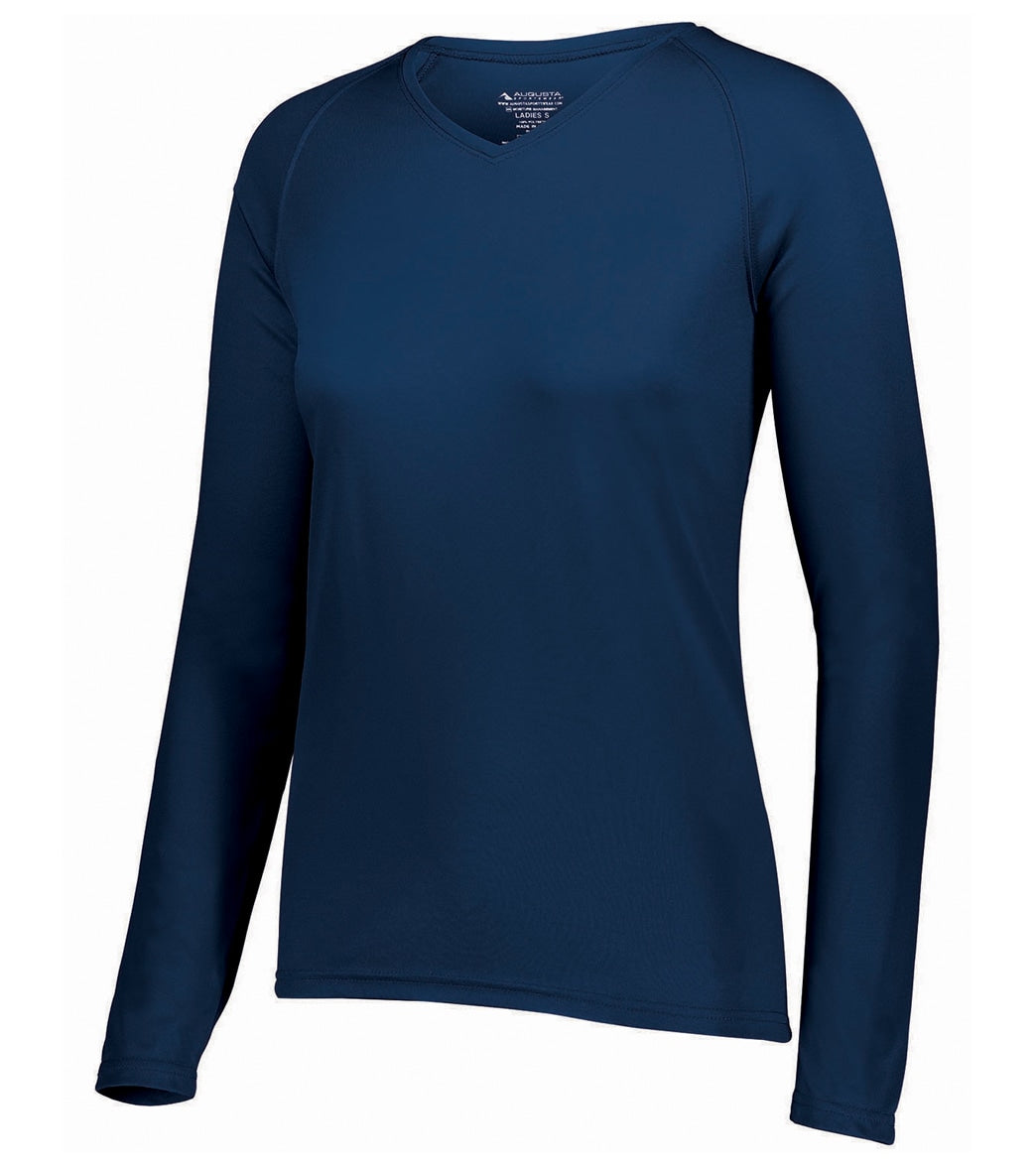 Augusta Sportswear Women's Attain Wicking Long Sleeve Rash Guard