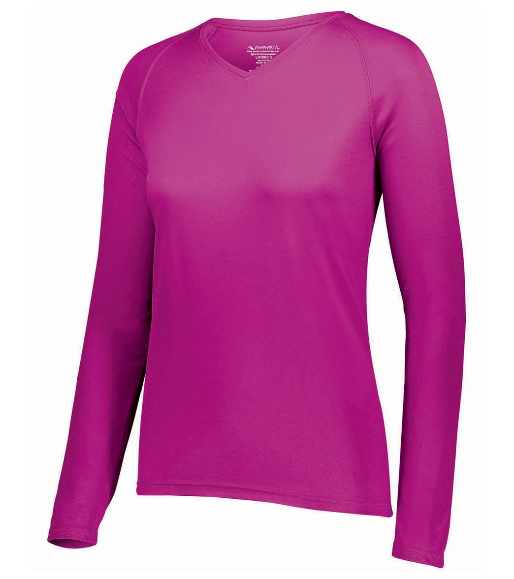 Augusta Sportswear Women's Attain Wicking Long Sleeve Rash Guard