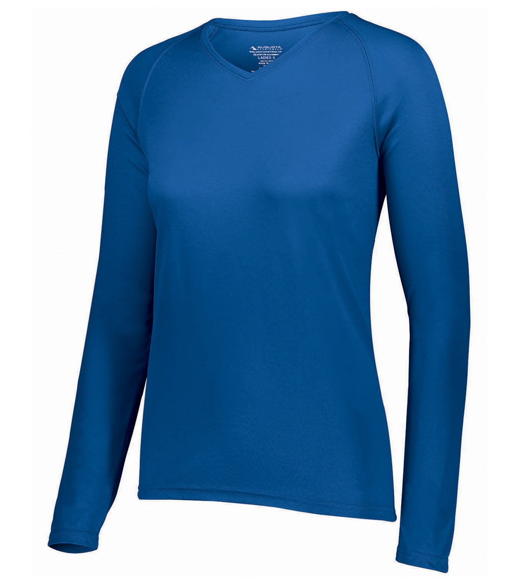 Augusta Sportswear Women's Attain Wicking Long Sleeve Rash Guard