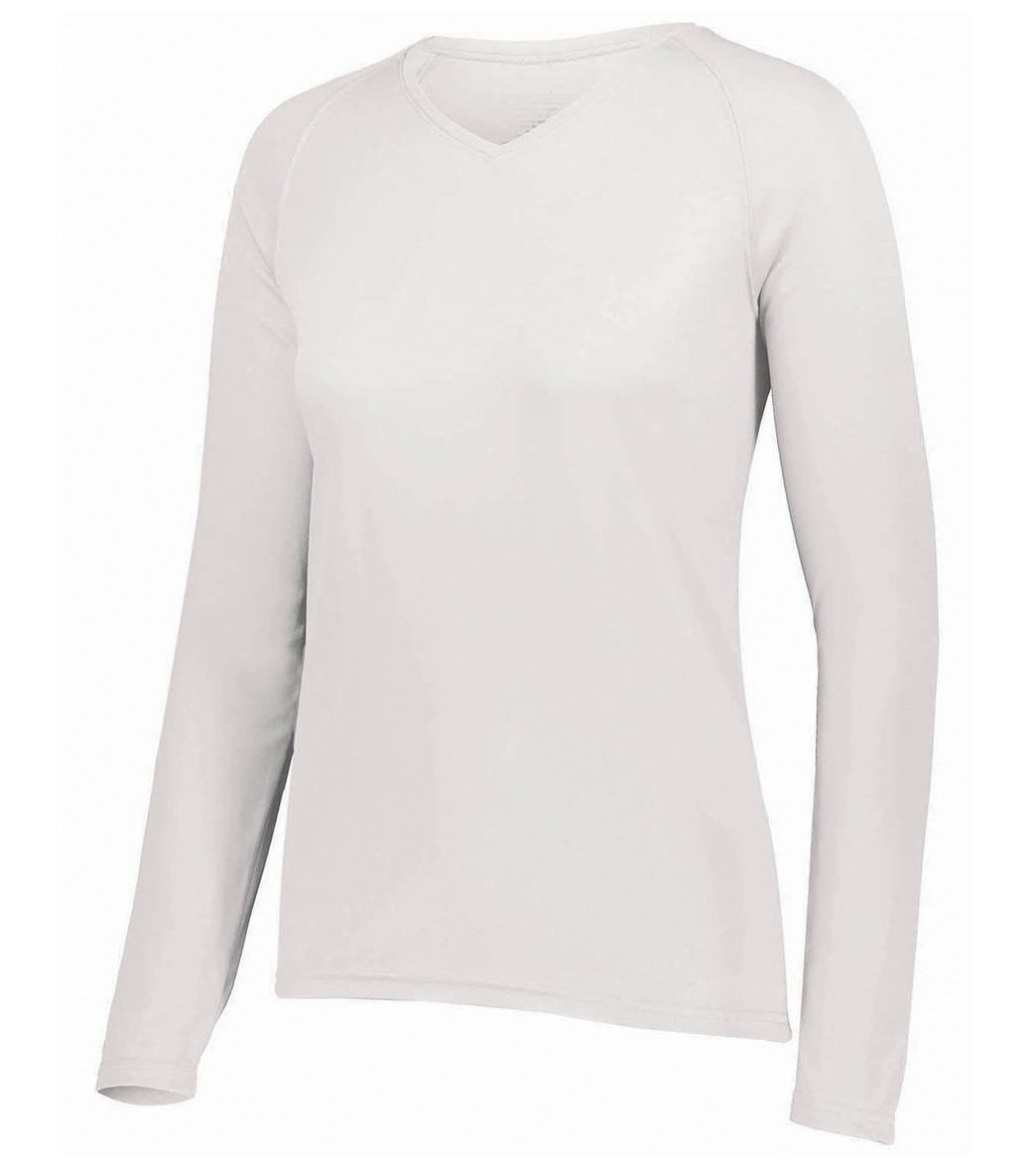 Augusta Sportswear Women's Attain Wicking Long Sleeve Rash Guard