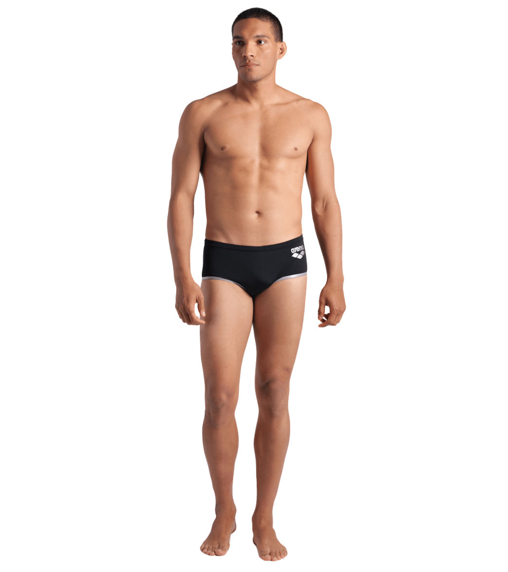 Arena Men's One Big Logo Square Leg Swimsuit