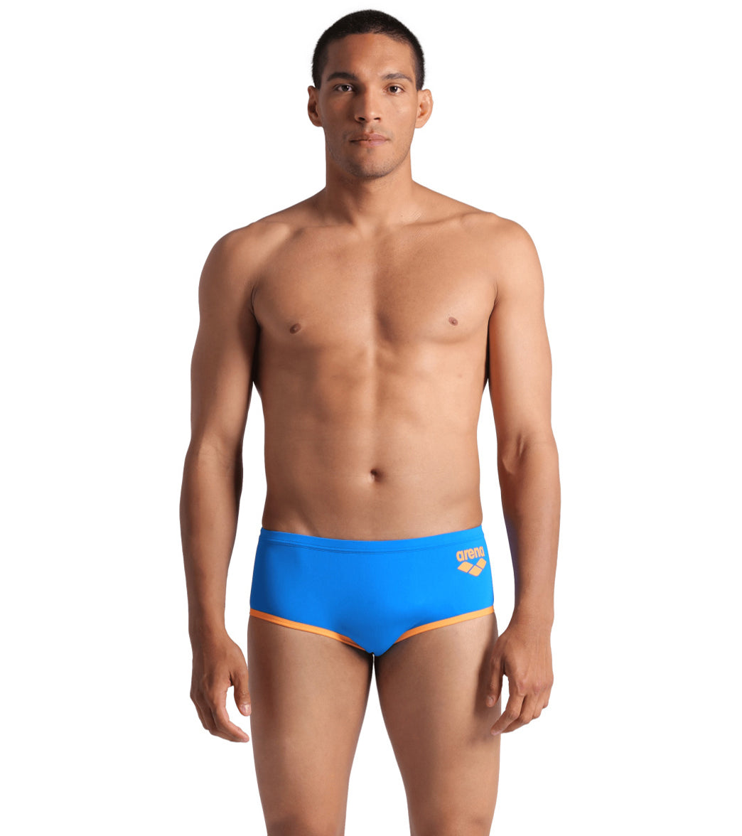 Arena Men's One Big Logo Square Leg Swimsuit