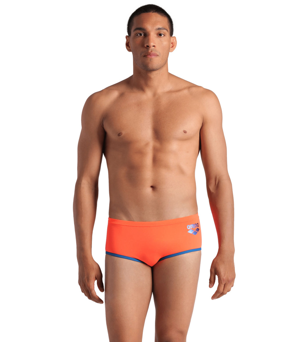 Arena Men's One Big Logo Square Leg Swimsuit