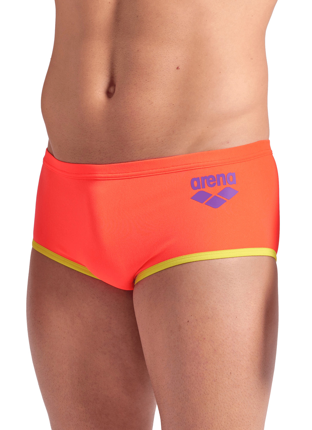 Arena Men's One Big Logo Square Leg Swimsuit