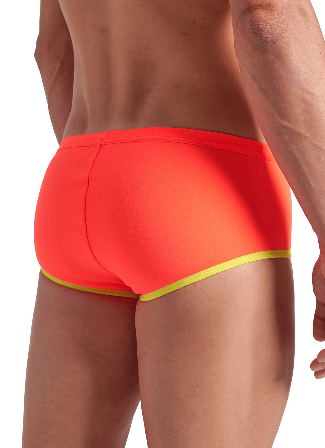 Arena Men's One Big Logo Square Leg Swimsuit