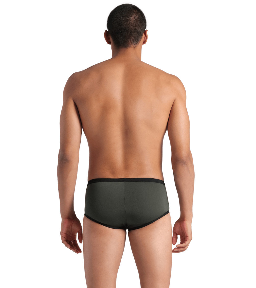 Arena Men's One Big Logo Square Leg Swimsuit