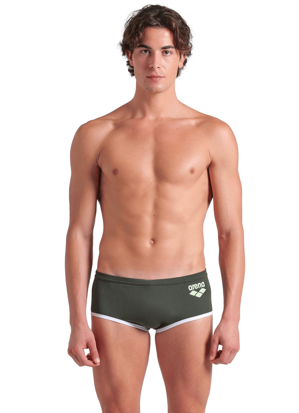 Arena Men's One Big Logo Square Leg Swimsuit