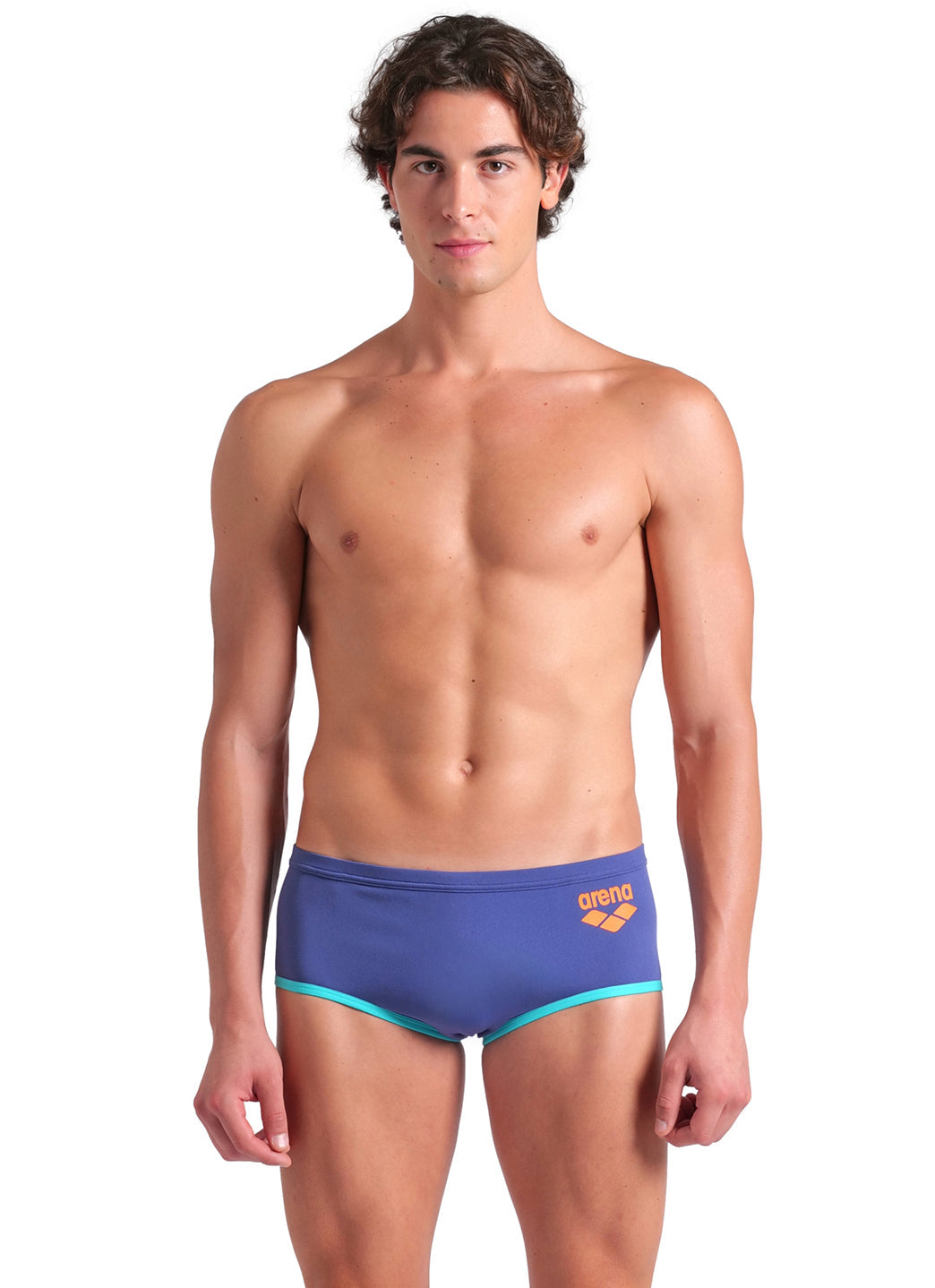 Arena Men's One Big Logo Square Leg Swimsuit