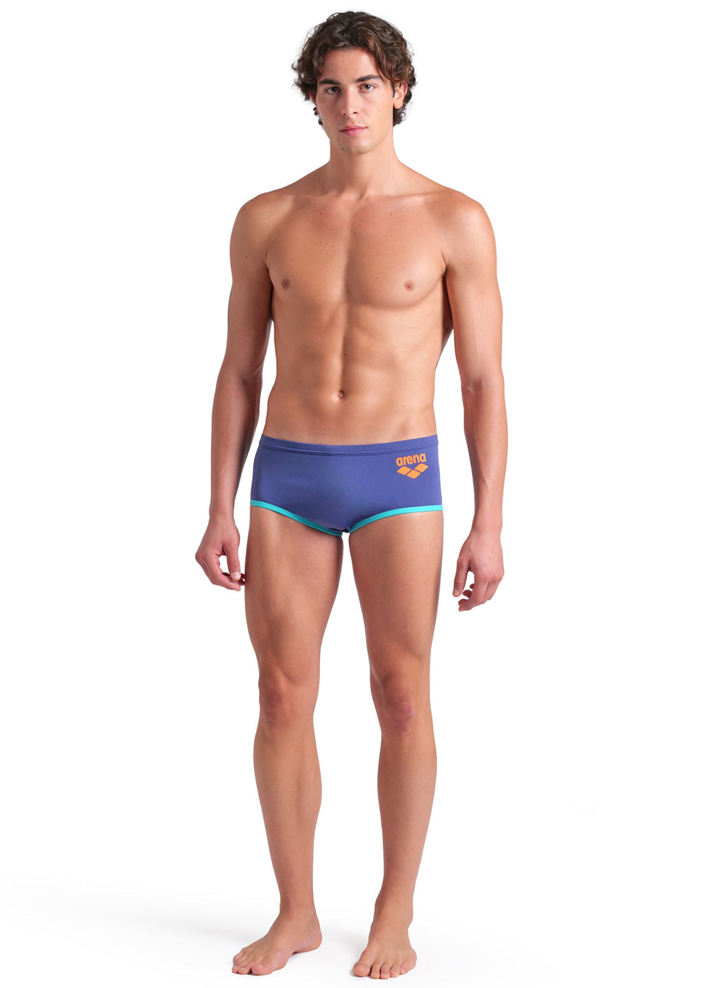 Arena Men's One Big Logo Square Leg Swimsuit