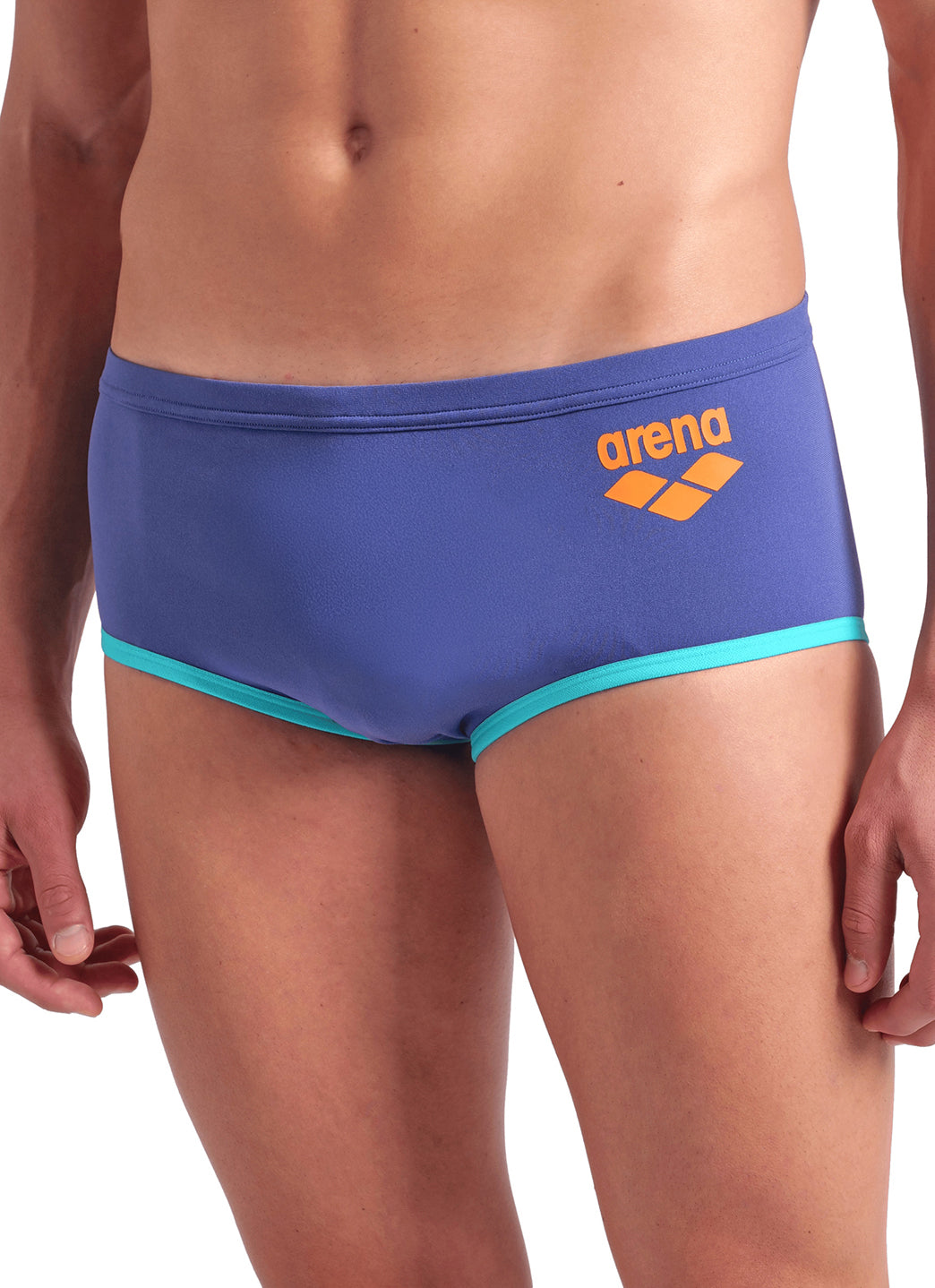 Arena Men's One Big Logo Square Leg Swimsuit