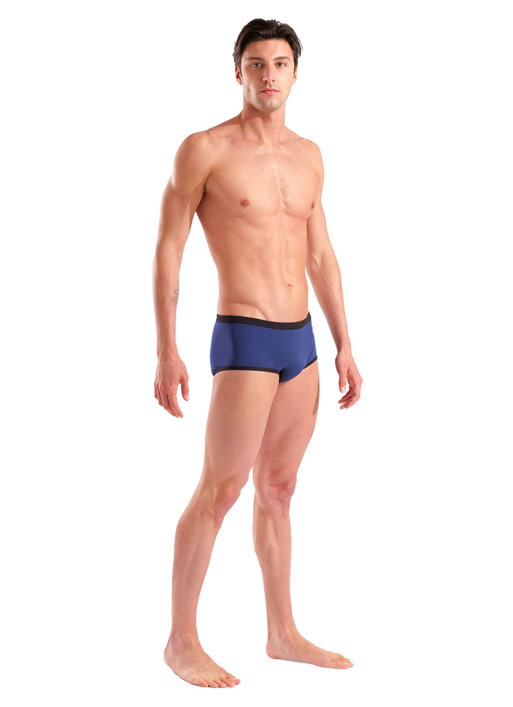 Arena Men's One Big Logo Square Leg Swimsuit
