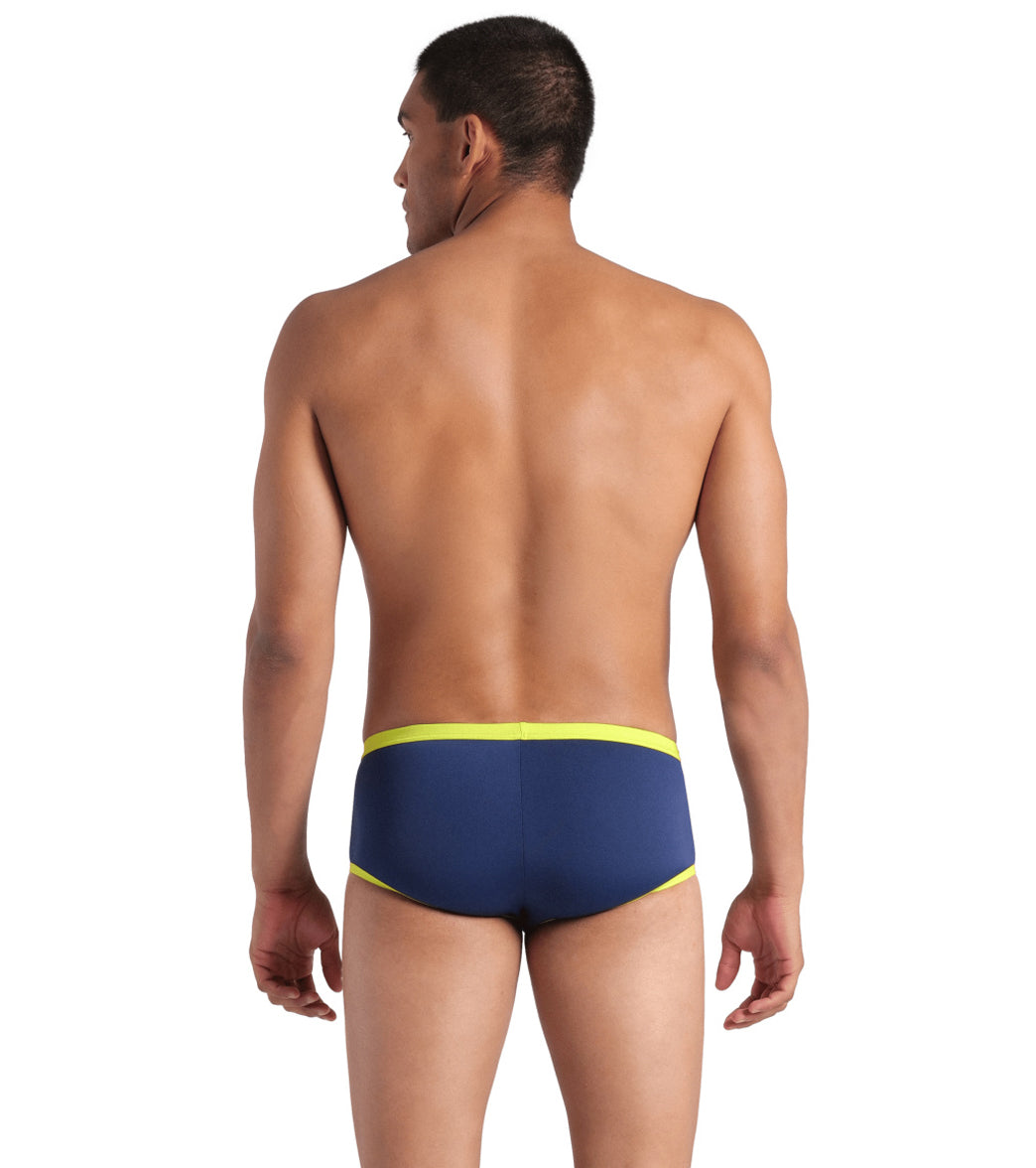 Arena Men's One Big Logo Square Leg Swimsuit