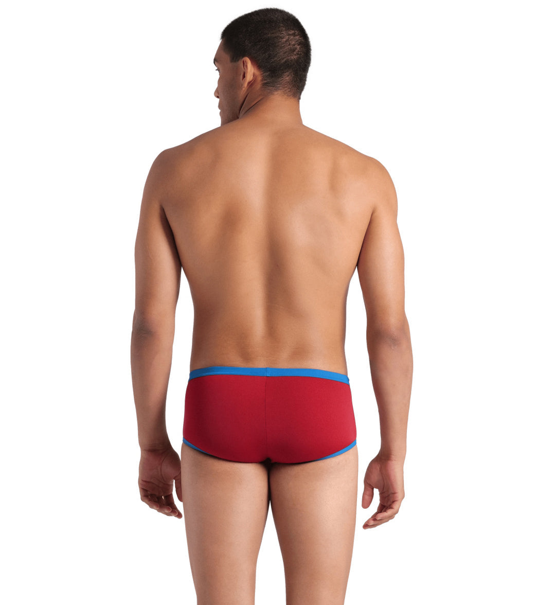 Arena Men's One Big Logo Square Leg Swimsuit