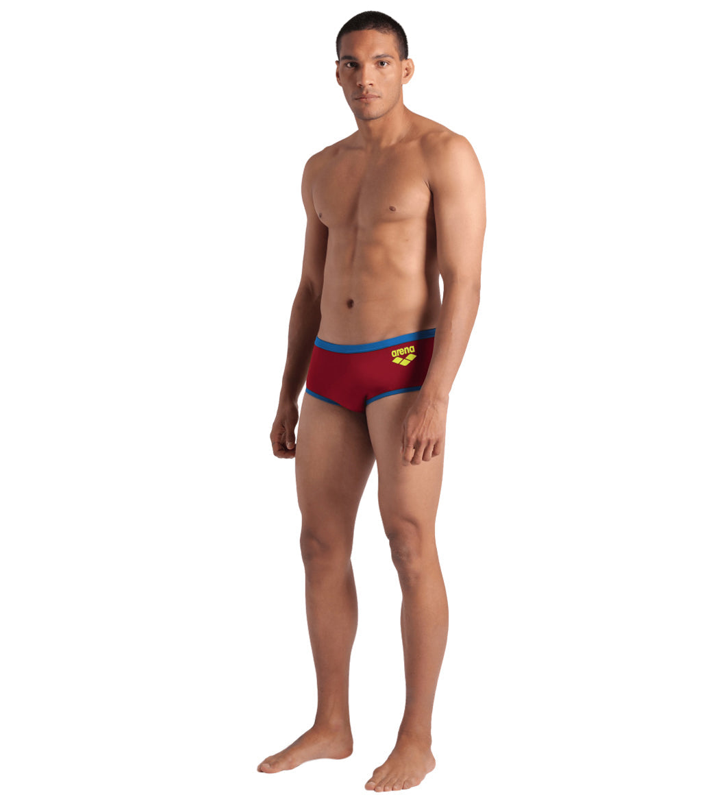 Arena Men's One Big Logo Square Leg Swimsuit