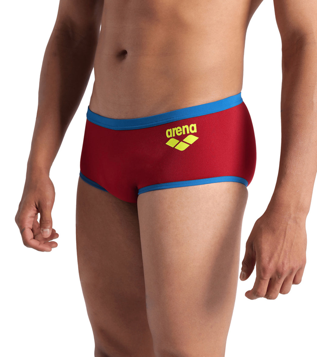 Arena Men's One Big Logo Square Leg Swimsuit