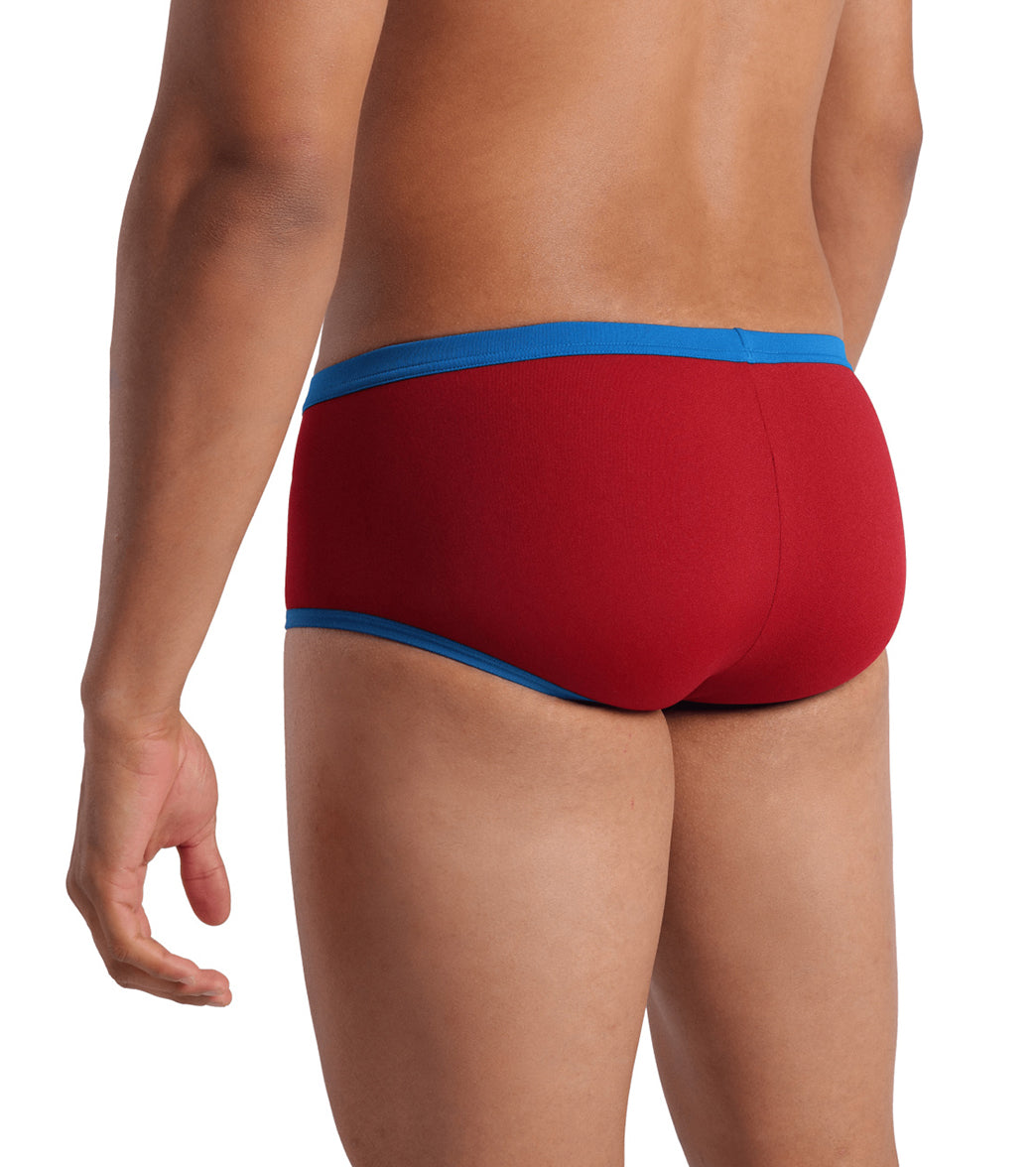 Arena Men's One Big Logo Square Leg Swimsuit